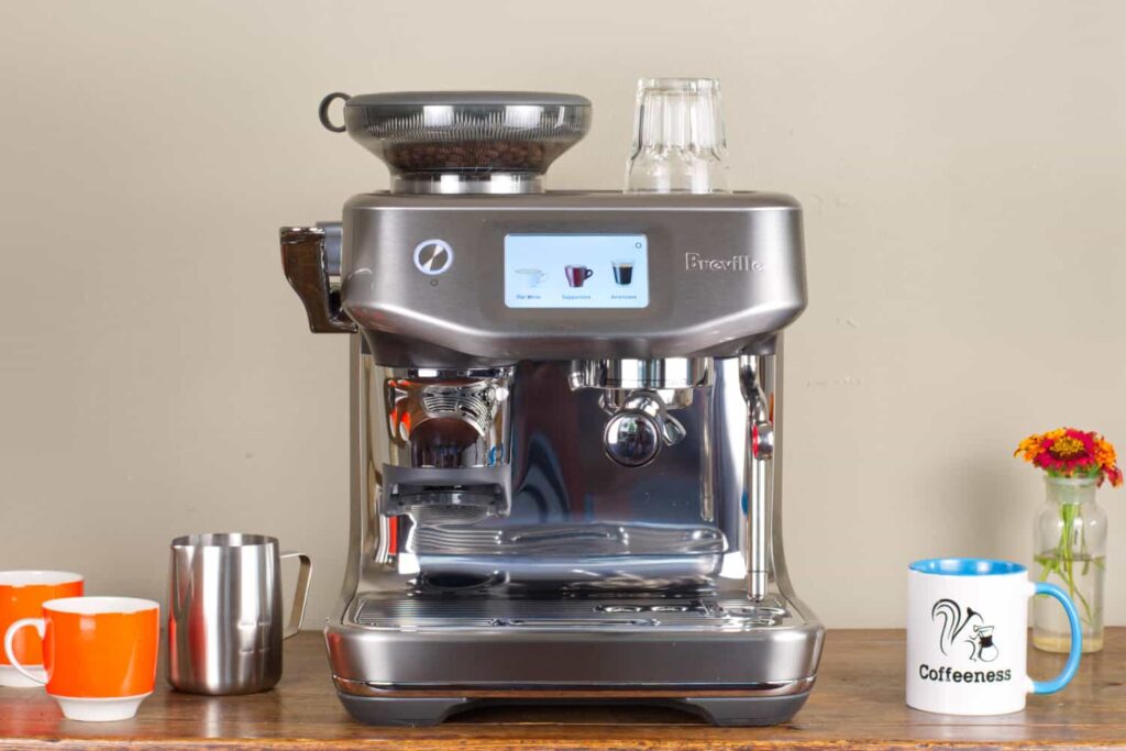 From Beans to Brew: Testing the Breville Barista Touch’s Built-In Grinder & Milk Frother