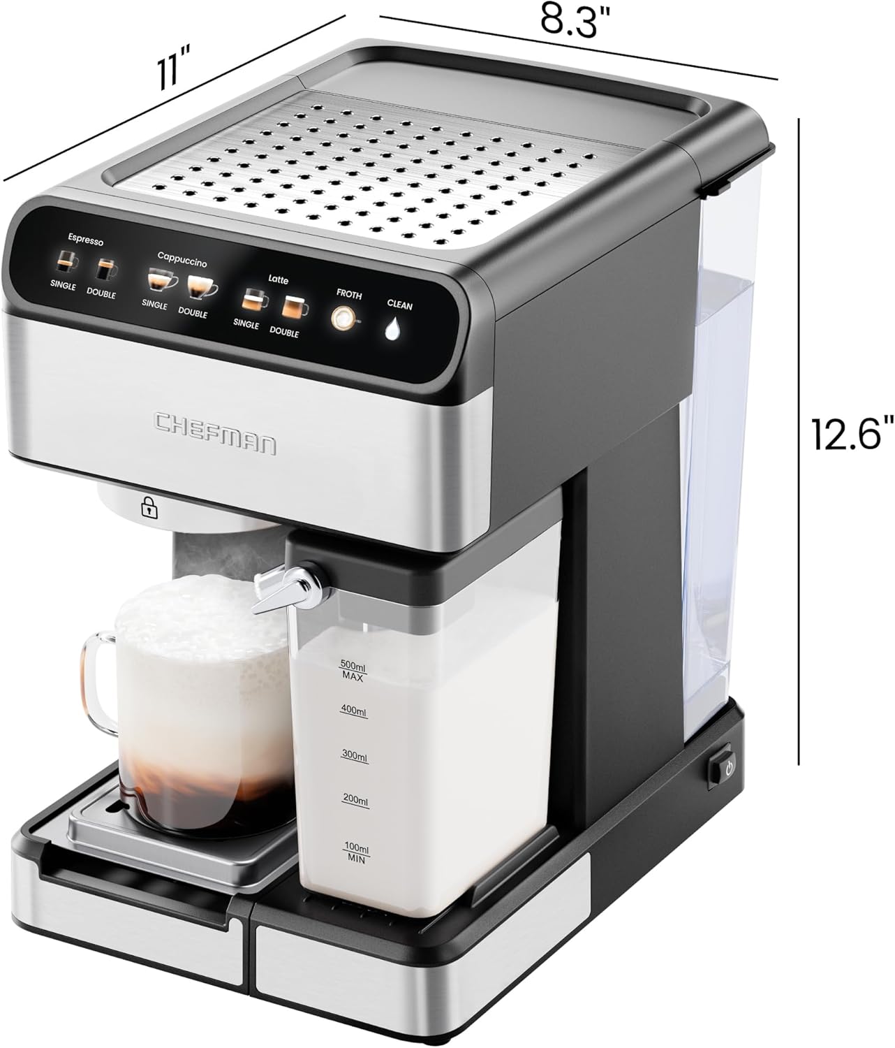 Read more about the article Brew Like a Pro with the Chefman Coffee Maker! Espresso, Lattes & More Made Easy
