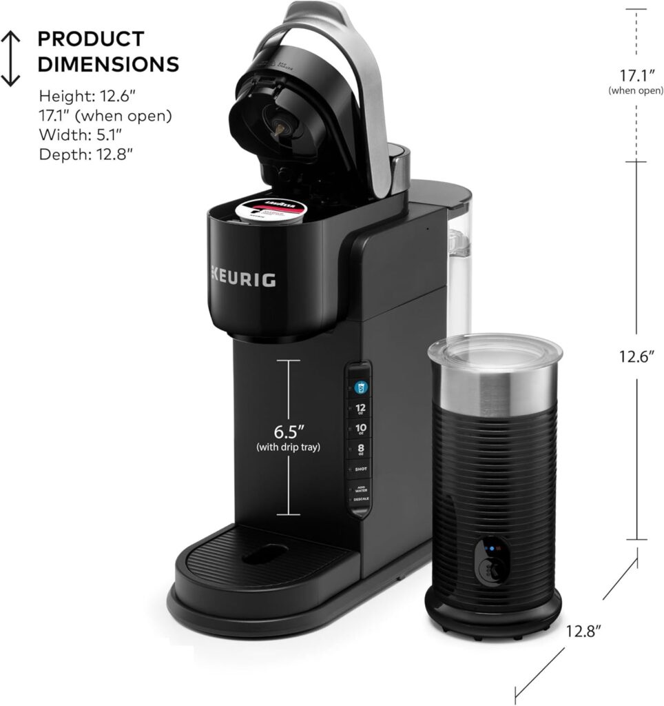 Hot or Iced The Keurig Frother Does It All – Meet the K-Café Barista Bar